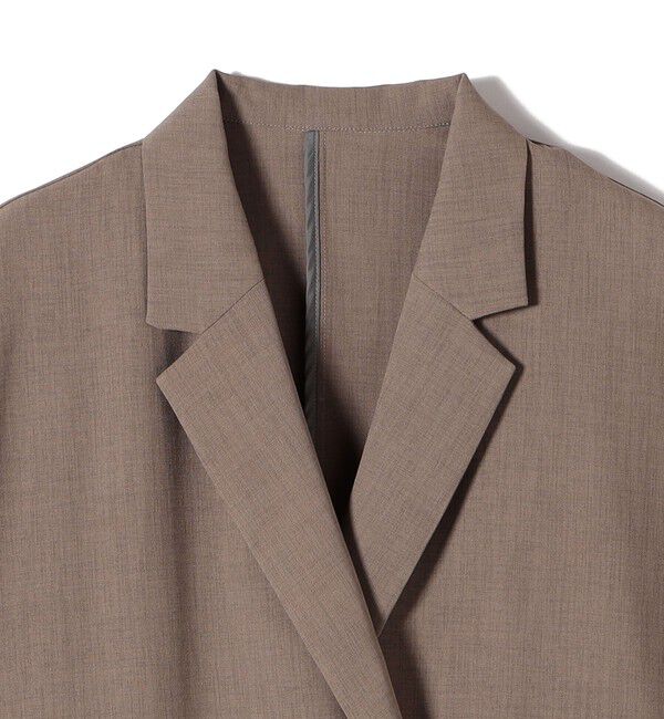 SHIPS Colors 「SHIPS Colors:〈手洗い可能〉クリスピー ショートスリーブ ジャケット」|テーラードジャケット|