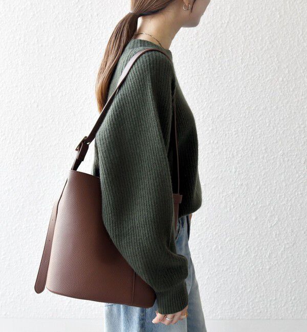 SHIPS any「SHIPS any:〈手洗い可能〉AQUA カシミヤ ミックス ハイネック ニット」|ニット・セーター|