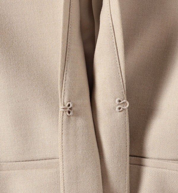 SHIPS for women「〈手洗い可能〉DELEGANT ダブルカラー ジャケット（セットアップ対応）」|ノーカラージャケット|