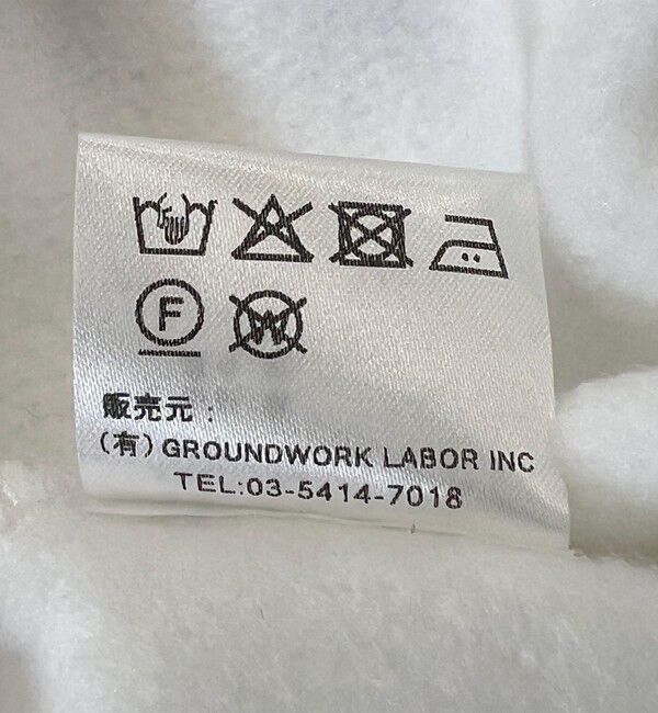 quaranciel「ANGE IN DISGUISE:〈手洗い可能〉デザイン ロゴ プリント スウェット」|スウェット・ジャージ|