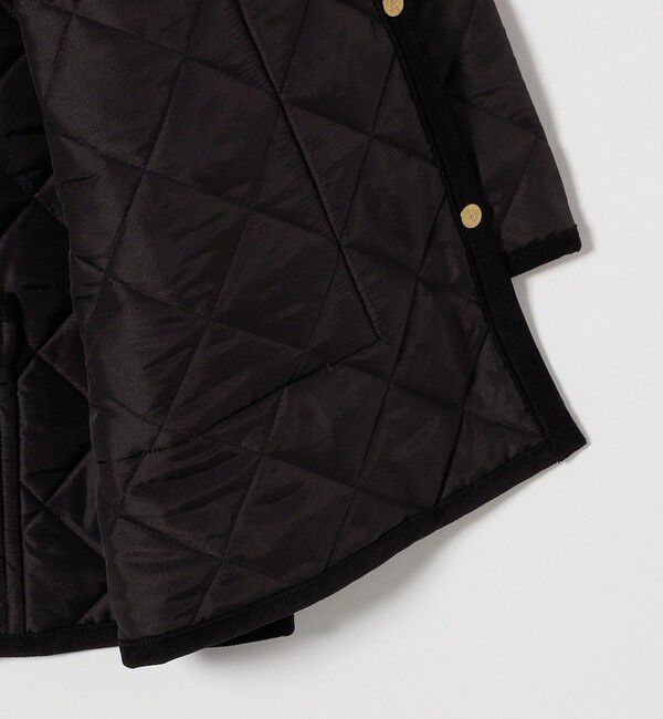 SHIPS any「Traditional Weatherwear: ARKLEY Aライン ミドル ノーカラー コート」|ノーカラーコート|