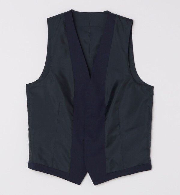 SHIPS Colors 「SHIPS Colors:〈洗濯機可能〉T/W スーツ ベスト(セットアップ対応可能)」|ベスト・ジレ|