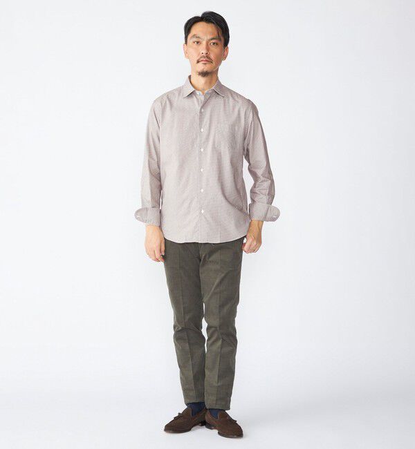 SHIPS「SHIPS: プリント ワイドカラー シャツ」|シャツ・ブラウス|