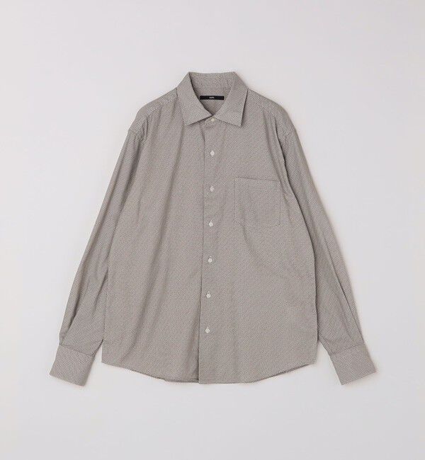 SHIPS「SHIPS: プリント ワイドカラー シャツ」|シャツ・ブラウス|