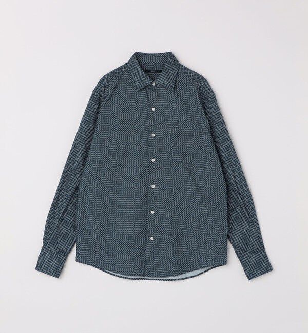 SHIPS「SHIPS: プリント ワイドカラー シャツ」|シャツ・ブラウス|