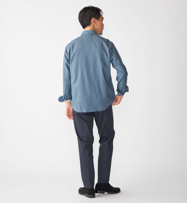 SHIPS「SHIPS: プリント ワイドカラー シャツ」|シャツ・ブラウス|