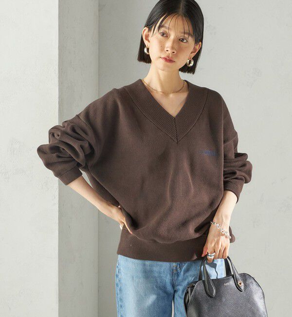 SHIPS for women「【SHIPS別注】J.J MERCER:〈洗濯機可能〉Vネック ニット」|ニット・セーター|