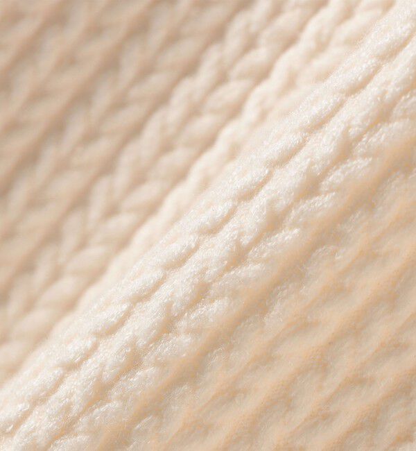 quaranciel「quaranciel:〈手洗い可能〉ケーブル ジャージー Vネック プルオーバー」|Tシャツ・カットソー|