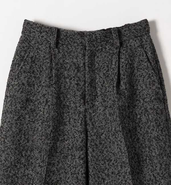 quaranciel「quaranciel: ツイード タック ワイド パンツ」|その他|
