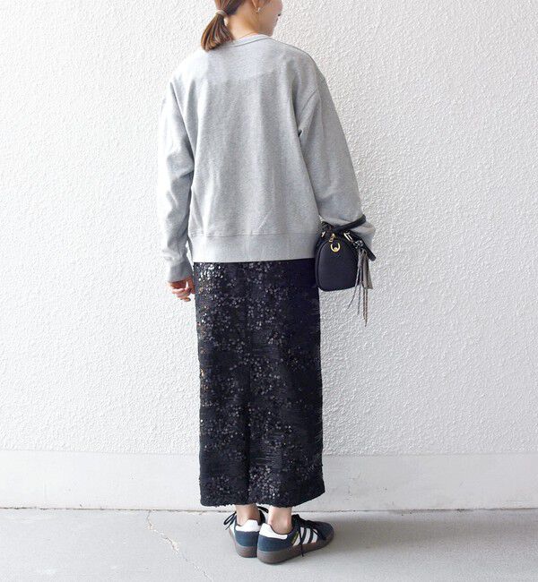 SHIPS any「SHIPS any: スパンコール ジャカード Iライン イージー スカート」|スカート|