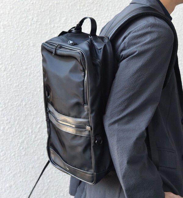 SHIPS any「SHIPS any:〈軽量〉ビジネス コンビ スクエア バックパック◇」|リュック|