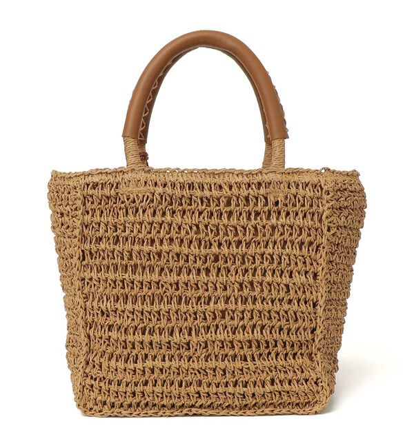 SHIPS any「SHIPS any:  メッシュ ペーパー タッセル トート バッグ」|トートバッグ|