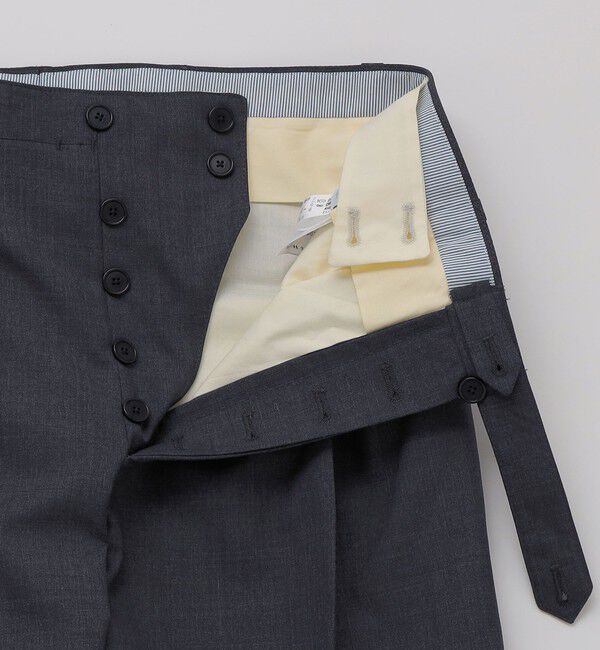 SHIPS「【SHIPS別注】Errico Formicola: サルトリアル トロピカル スラックス」|スラックス|