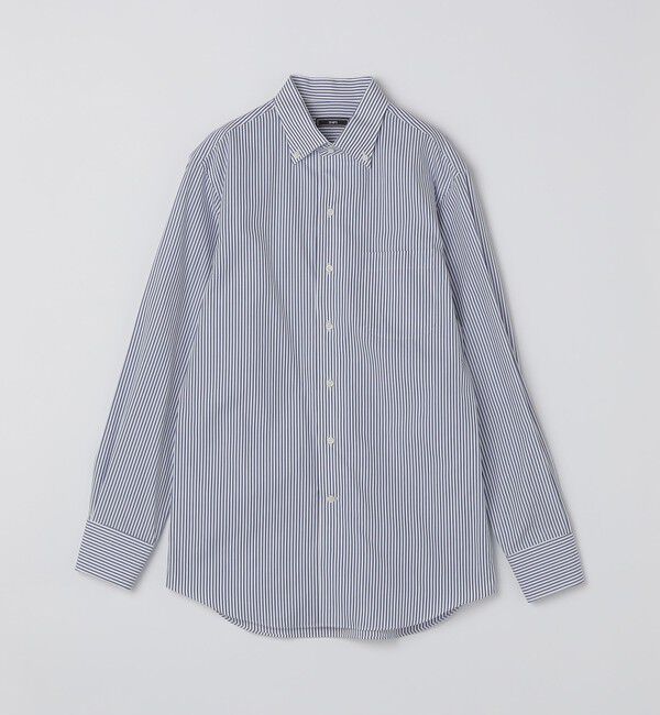 SHIPS「SHIPS: MADE IN JAPAN ロンドンストライプ イタリアン ボタンダウン シャツ」|シャツ・ブラウス|