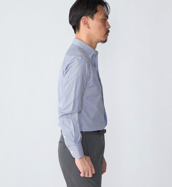 SHIPS「SHIPS: MADE IN JAPAN ロンドンストライプ イタリアン ボタンダウン シャツ」|シャツ・ブラウス|