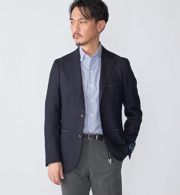 SHIPS「SHIPS: MADE IN JAPAN ロンドンストライプ イタリアン ボタンダウン シャツ」|シャツ・ブラウス|