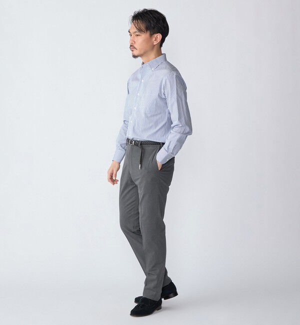 SHIPS「SHIPS: MADE IN JAPAN ロンドンストライプ イタリアン ボタンダウン シャツ」|シャツ・ブラウス|