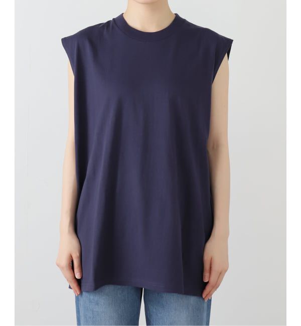 OUTDOOR PRODUCTS Usual Things「GOAT NO SLEEVE TEE 9050」|Tシャツ・カットソー|ネイビー