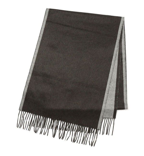 TOMORROWLAND GOODS「シルクダブルフェイス マフラー NOVARA」|マフラー|56 カーキ系