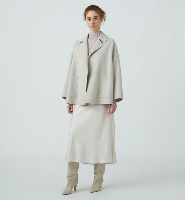 Ballsey「プレミアムウールリバー オープンカラーショートコート」|その他|