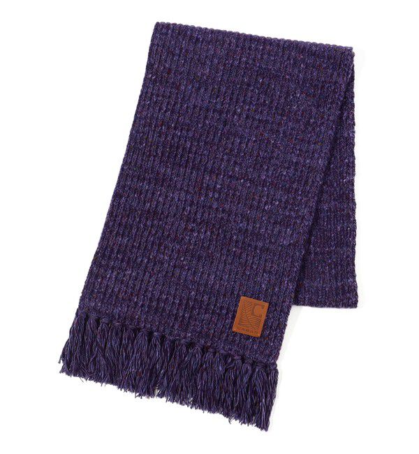 CABaN「CABaN SOFT DONEGAL フリンジストール」|マフラー|77 パープル