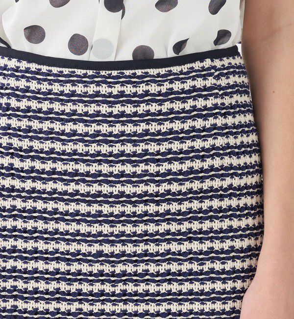 TOMORROWLAND collection「クロッシュトリコット タイトストレートスカート」|タイト|