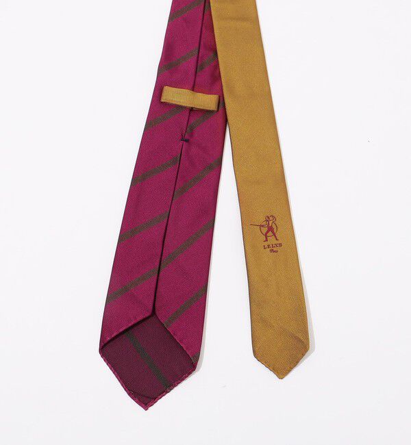 TOMORROWLAND GOODS「LE LYS シルク レジメンタルネクタイ」|ネクタイ・蝶ネクタイ|