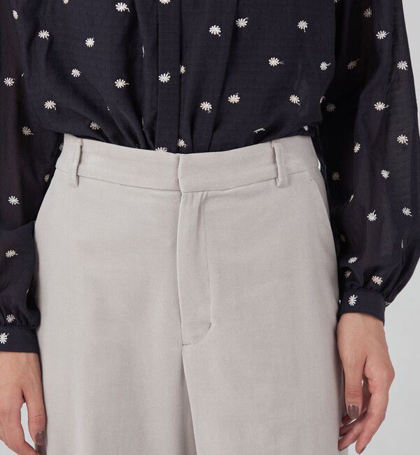 TOMORROWLAND collection「キャラメルヴェルト ストレートパンツ」|その他|