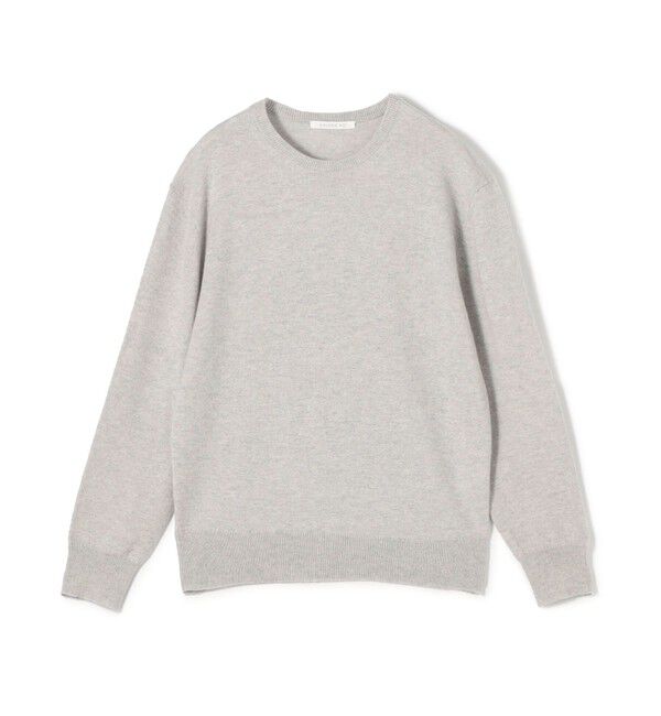 GALERIE VIE「スコットランドカシミヤ クルーネックプルオーバー」|ニット・セーター|13 ライトグレー