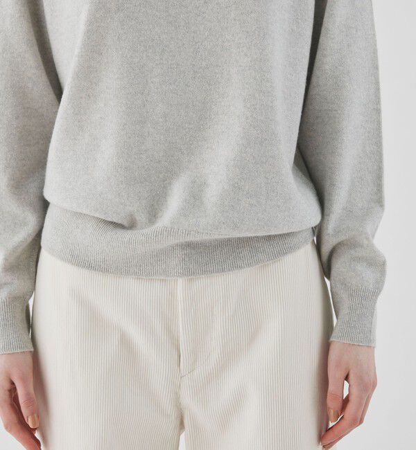 GALERIE VIE「スコットランドカシミヤ クルーネックプルオーバー」|ニット・セーター|