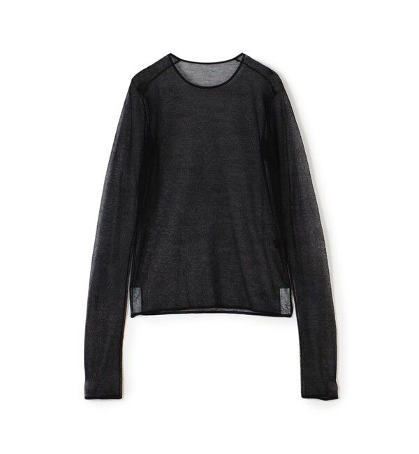 CABaN「シアークルーネックプルオーバー」|ニット・セーター|19 ブラック