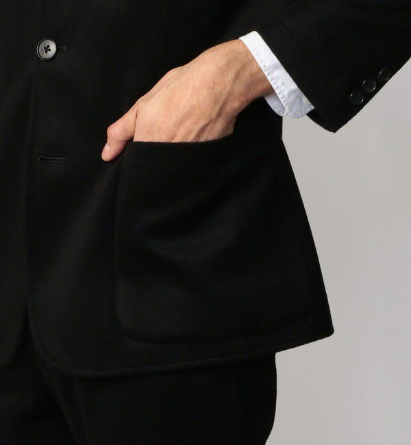 CABaN「カシミヤメルトン テーラードジャケット」|テーラードジャケット|