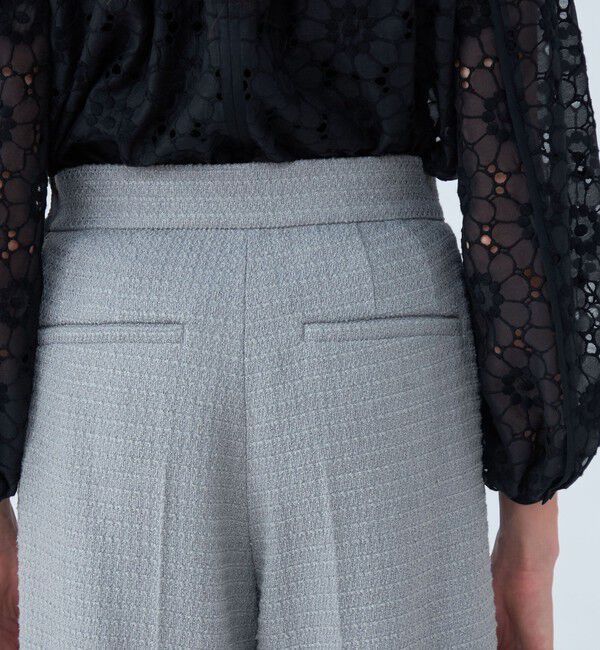 Ballsey「ライトファンシーツイード サスペンダーワイドパンツ」|その他|