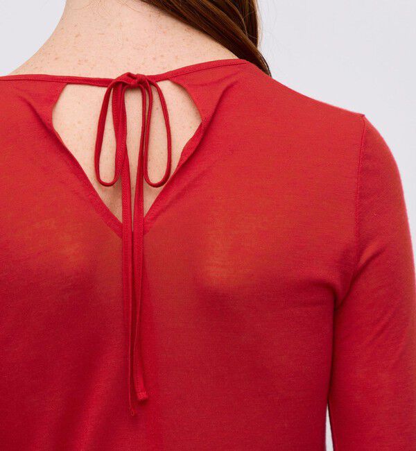 BACCA「テンセルシルク ベーシックカットソー」|Tシャツ・カットソー|