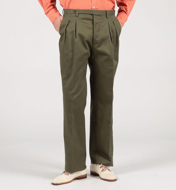 TOMORROWLAND MENS「TOMORROWLAND PILGRIM コットンツイル チノパンツ」|スラックス|