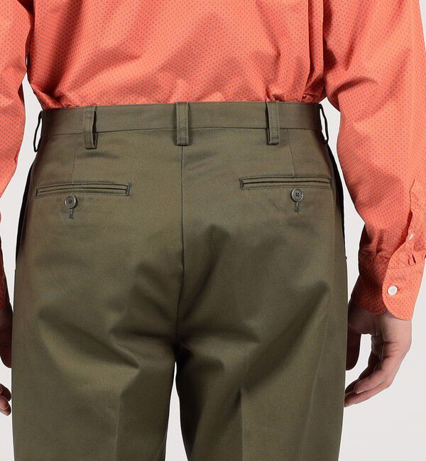 TOMORROWLAND MENS「TOMORROWLAND PILGRIM コットンツイル チノパンツ」|スラックス|