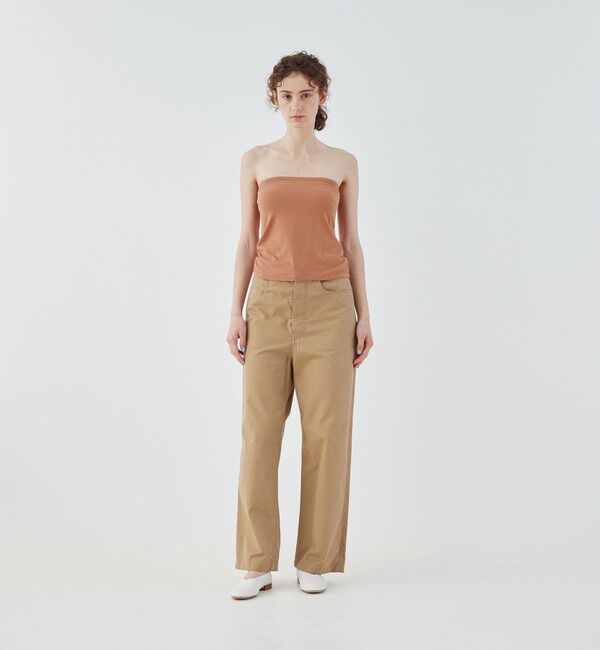 GALERIE VIE「スビンコットン カップ付きベアトップ」|チューブトップ|