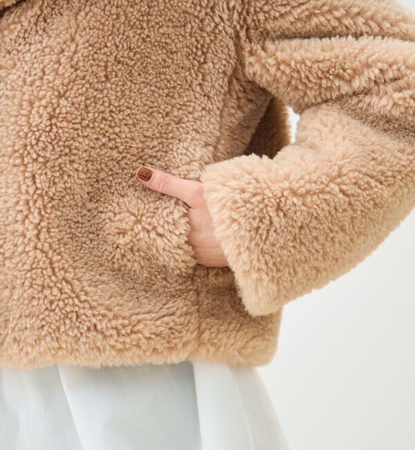 TOMORROWLAND collection「テディファー ショートコート」|その他|