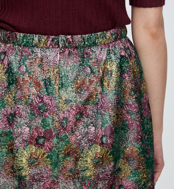 TOMORROWLAND collection「フラワーガーデン コクーンスカート」|スカート|