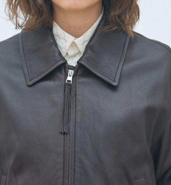 MACPHEE「シープレザー ブルゾン」|ブルゾン・スタジャン|