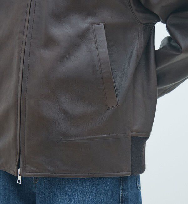 MACPHEE「シープレザー ブルゾン」|ブルゾン・スタジャン|