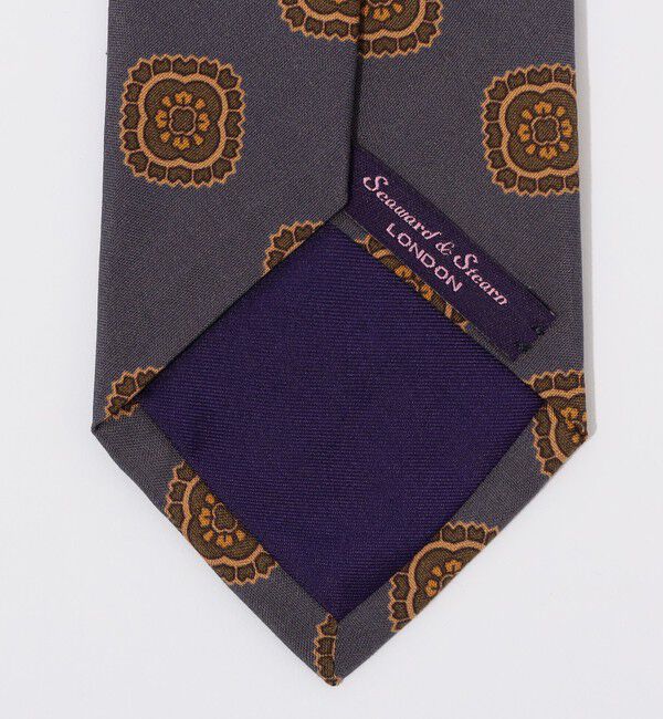 TOMORROWLAND GOODS「Seaward ＆ Stearn シルクプリントネクタイ」|ネクタイ・蝶ネクタイ|
