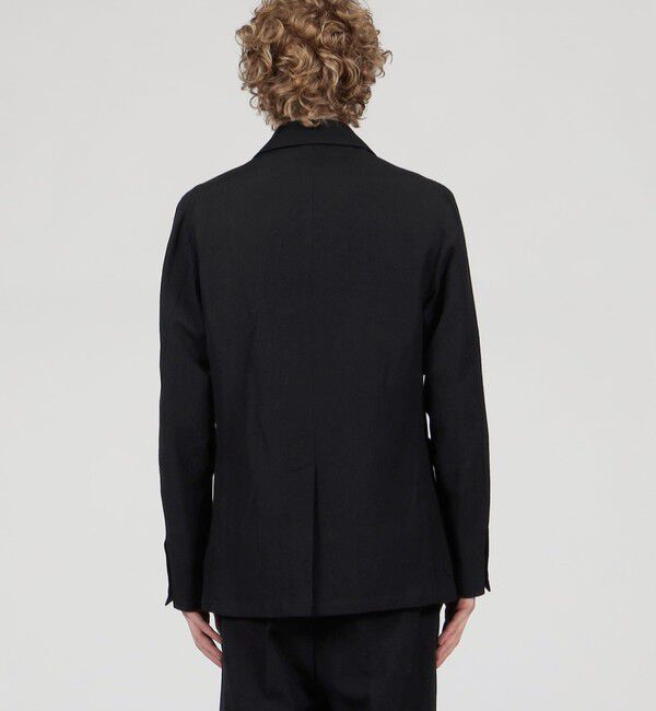 TOMORROWLAND MENS「ウールリネンコットン ダブルブレステッド 4Bジャケット」|テーラードジャケット|