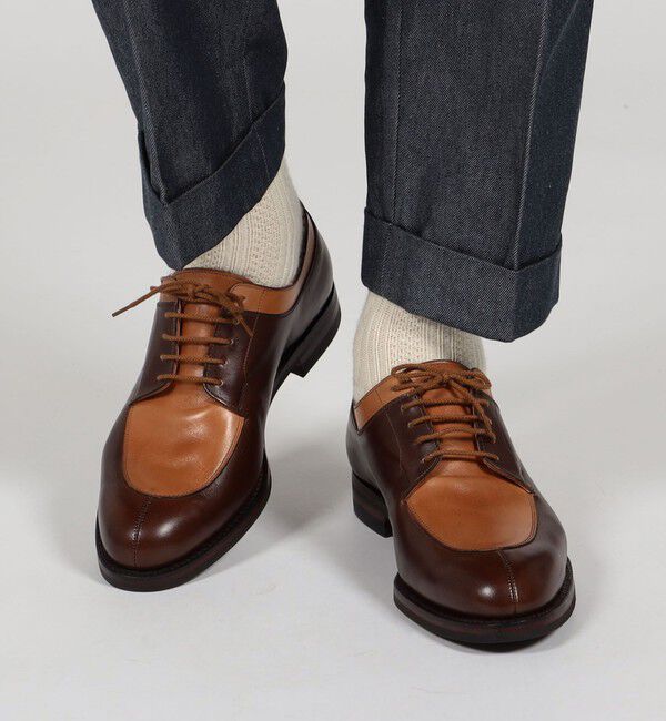 TOMORROWLAND GOODS「【別注】 CROCKETT&JONES SHELTON5 アンティークカーフレザー Uチップ レザーシューズ」|その他|