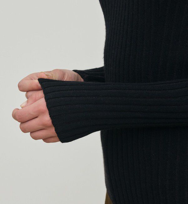 DES PRES「ウールリブ Vネックプルオーバー」|ニット・セーター|