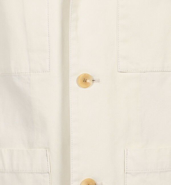 TOMORROWLAND MENS「60/3 コットンオックスフォード 4Bブルゾン」|ブルゾン・スタジャン|