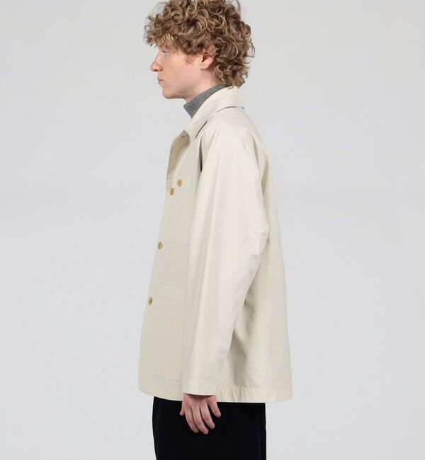 TOMORROWLAND MENS「60/3 コットンオックスフォード 4Bブルゾン」|ブルゾン・スタジャン|