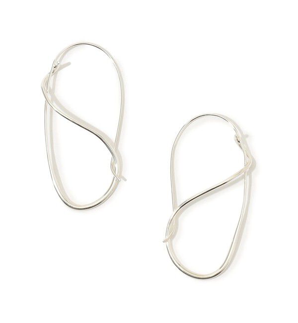 TOMORROWLAND GOODS「BAR Jewellery EQUILIBRIUM シルバー ピアス」|ピアス|81 シルバー