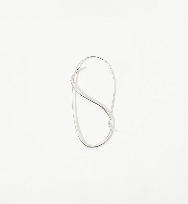 TOMORROWLAND GOODS「BAR Jewellery EQUILIBRIUM シルバー ピアス」|ピアス|