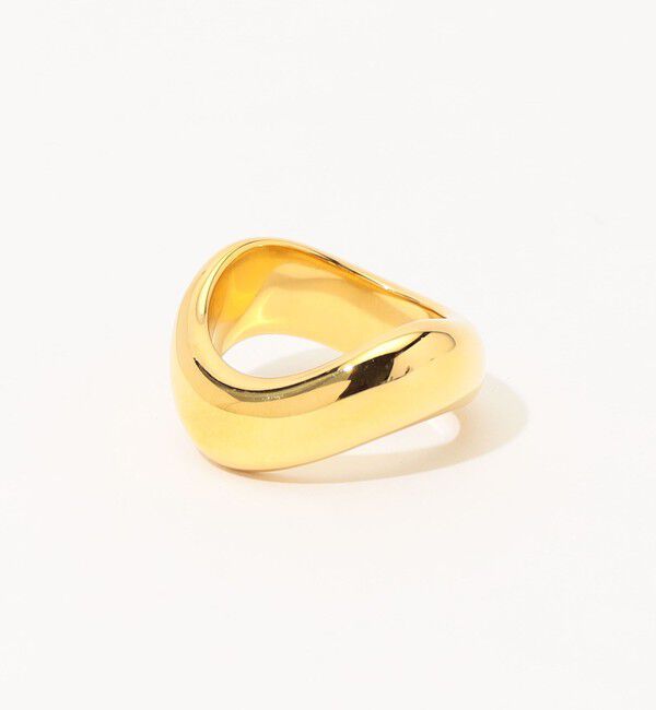 TOMORROWLAND GOODS「LIE STUDIO The Ivalo ゴールドリング」|リング|